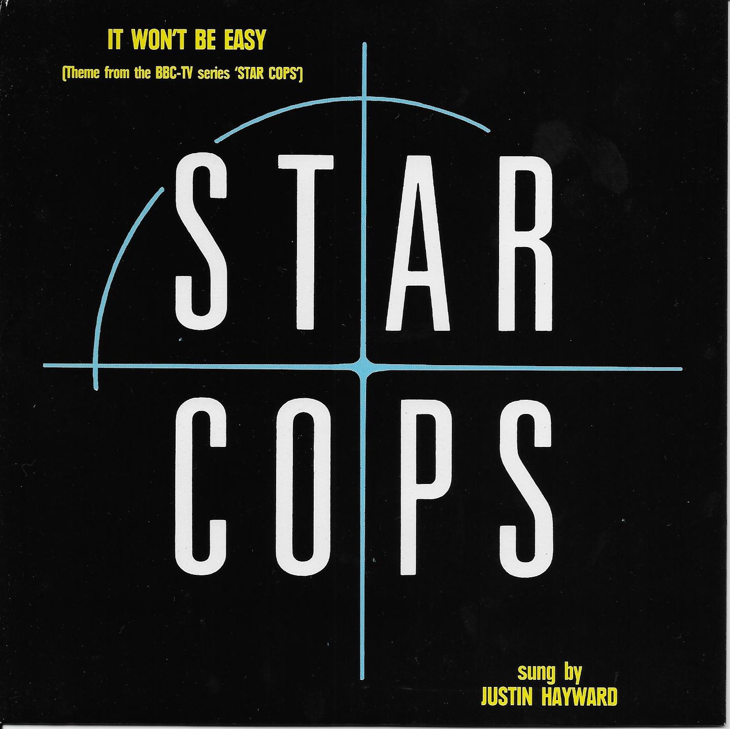 Picture of RESL 208 It won't be easy (Star cops) by artist Justin Hayward / Tony Visconti from the BBC records and Tapes library